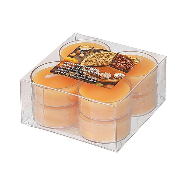 Symple Stuff Autumn Leaves Scented Tealight Candle Wayfair